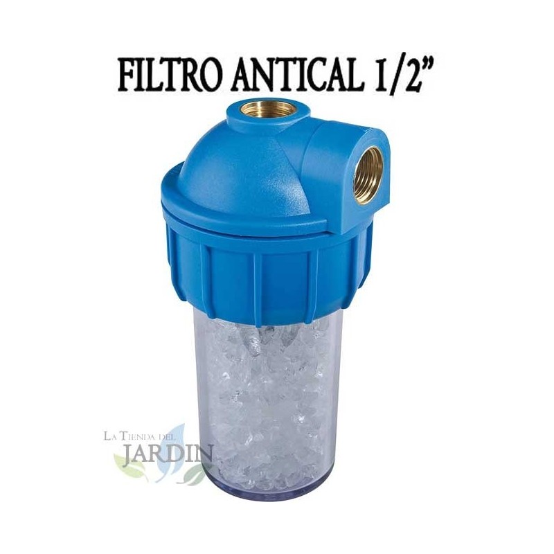 Filtro anticalcário para aquecedores e caldeiras 1/2"