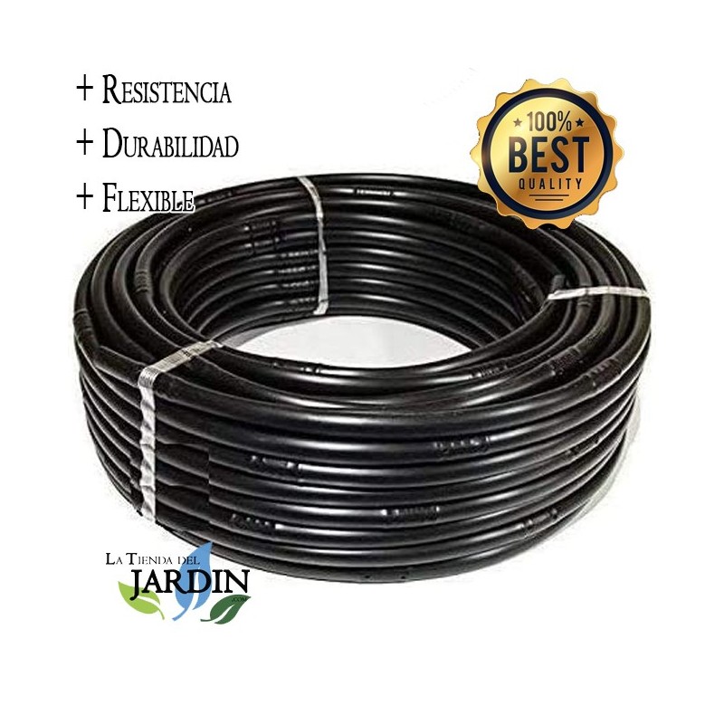 Tuyau d'arrosage goutte à goutte 16mm à 33 cm noir, 100 mètres, Suinga Tuyau d'arrosage goutte à goutte 16mm à 33 cm noir, 100 mètres, Suinga