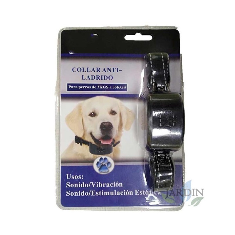 Collier anti-aboiement pour chiens de 3 à 55 Kg