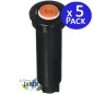Set di 5 Diffusore di Irrigazione Rain Bird 1804SAM. Irrigatore Pop-Up con Regolatore di Pressione e Guarnizione di Tenuta da 10