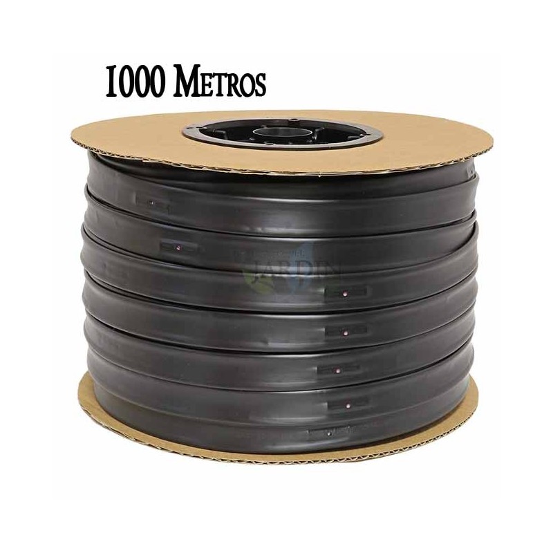 Tropfbewässerungsband 16 mm 1000 Meter.  8 mil Wanddickenmessgerät.  Tropfer 1,16 l/h alle 30 cm  Tropfbewässerungsband 16 mm 1000 Meter.  8 mil Wanddickenmessgerät.  Tropfer 1,16 l/h alle 30 cm