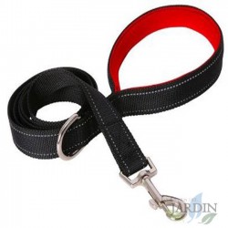 Reflective dog leash 150cm red