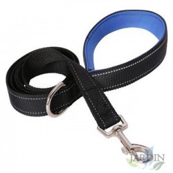 Reflective dog leash 150cm blue