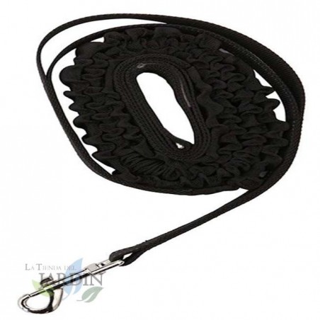 Laisse anti-traction pour chien 150cm noire, pour la protection des animaux