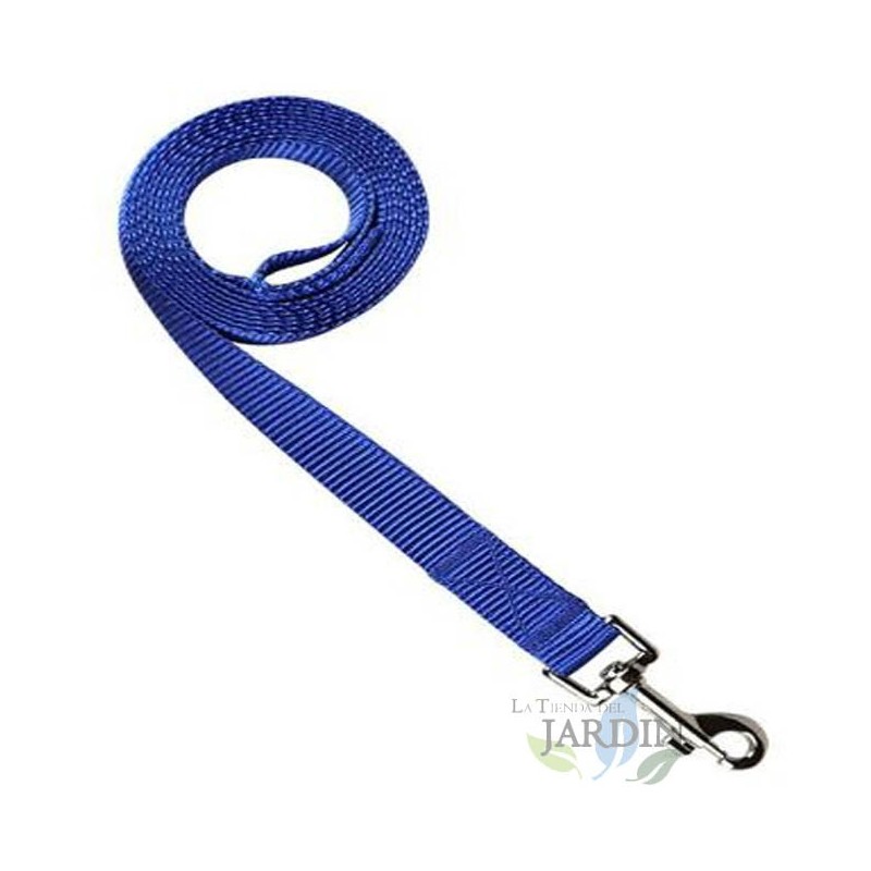 Laisse nylon pour chien 150cm bleu, pour la protection des animaux