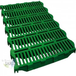 Plastic floor plate 60 x 40 cm