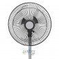 Ventilador de pie 10'' 45W 3 velocidades y altura regulable Thulos (Pack 2)