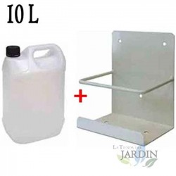 Fusto condensatore da 10 litri con supporto, ideale per il condizionamento