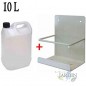 Fusto condensatore da 10 litri con supporto, ideale per il condizionamento Fusto condensatore da 10 litri con supporto, ideale per il condizionamento