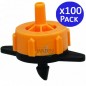 Set di 100 Gocciolatore Autoincistente 2 l/h, Gocciolatori di Irrigazione in Linea Sistema Micro, Gocciolatore per Irrigazione Set di 100 Gocciolatore Autoincistente 2 l/h, Gocciolatori di Irrigazione in Linea Sistema Micro, Gocciolatore per Irrigazione