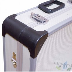 Maletín reforzado 46x33x16 cm ideal para protección y organización de herramientas y accesorios