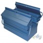 Metal tool box 3 compartments 40x20x16 cm