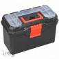 Scatola porta Attrezzi Vuota, Scatola porta Attrezzi Portatile a 3 Strati, 32 x 15 x 14 cm, Può Essere Completamente Aperta Scatola porta Attrezzi Vuota, Scatola porta Attrezzi Portatile a 3 Strati, 32 x 15 x 14 cm, Può Essere Completamente Aperta