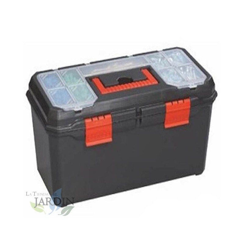 Scatola porta Attrezzi Vuota, Scatola porta Attrezzi Portatile a 3 Strati, 48 x 23 x 23 cm, Può Essere Completamente Aperta Scatola porta Attrezzi Vuota, Scatola porta Attrezzi Portatile a 3 Strati, 48 x 23 x 23 cm, Può Essere Completamente Aperta