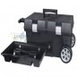 Carrinho de trabalho de grande capacidade 76x38x33 cm ideal para transportar e organizar ferramentas e equipamentos pesados Carrinho de trabalho de grande capacidade 76x38x33 cm ideal para transportar e organizar ferramentas e equipamentos pesados