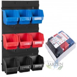 Arbeitsplatte mit 9 Schubladen