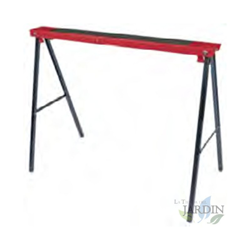 Cavalete de aço inoxidável 99x48x78 cm de alta resistência para trabalhos ao ar livre e oficinas