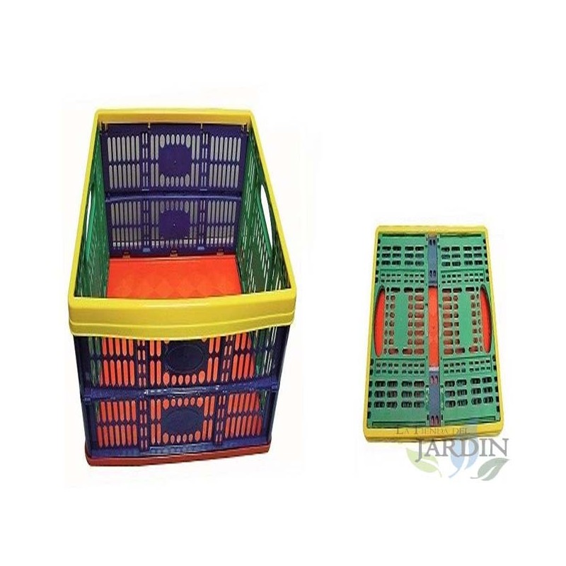 Caixa dobrável 48x35x23 cm ideal para organizar ferramentas em pequenos espaços Caixa dobrável 48x35x23 cm ideal para organizar ferramentas em pequenos espaços