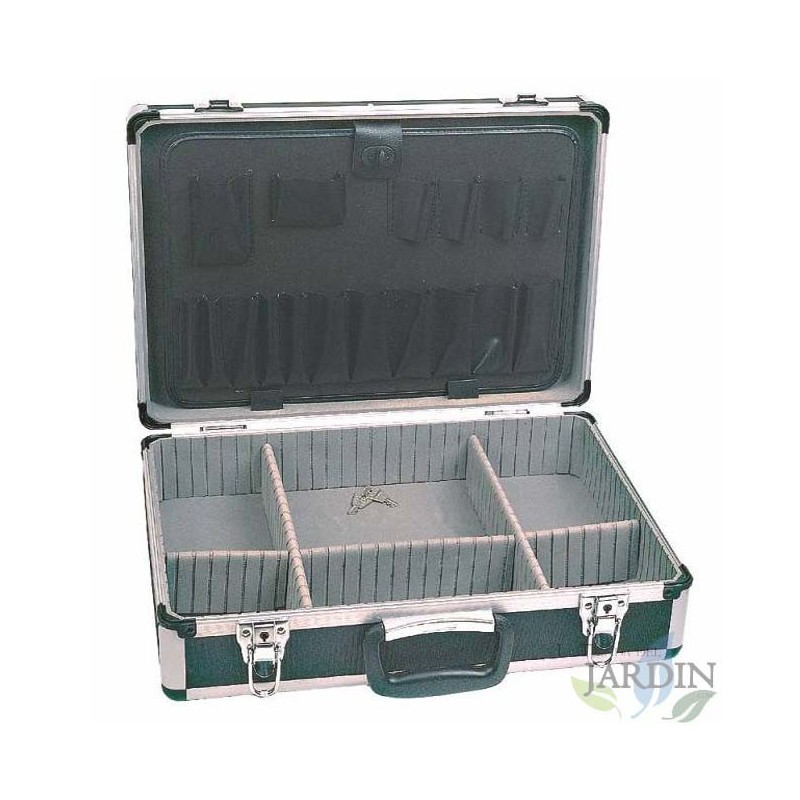 Valigetta in alluminio e PVC 46x33x15 cm