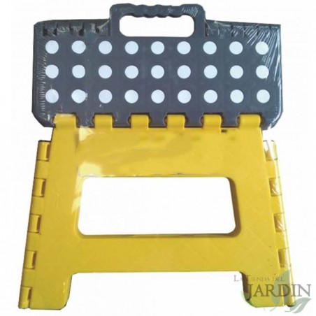 Sgabello Pieghevole, Scaletta per Adulti e Bambini, Sgabello Pieghevole, Sgabello per Cucina, Bagno, 29 x 22 x 22 cm