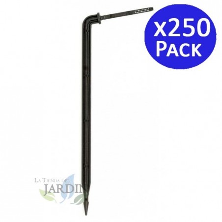 Microtubo a punta 2,6 l/h 15 cm irrigazione a goccia, 250 unità