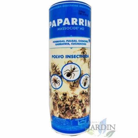 Insecticide Paparrin 250 grammes: fourmis, cafards, puces, punaises de lit et tiques