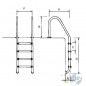 Standard pool ladders, steps to choose from