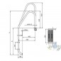 Ladders for pools with safety step, model to choose Ladders for pools with safety step, model to choose