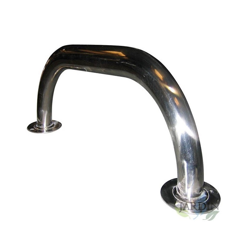 Barre d'appui 50 cm de piscine avec poignée en Acier Inoxydable, Balustrade de piscine