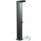 Gray aluminum solar pool shower with 30 liter tank Gray aluminum solar pool shower with 30 liter tank