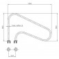 Outdoor anchor pool outlet with plates