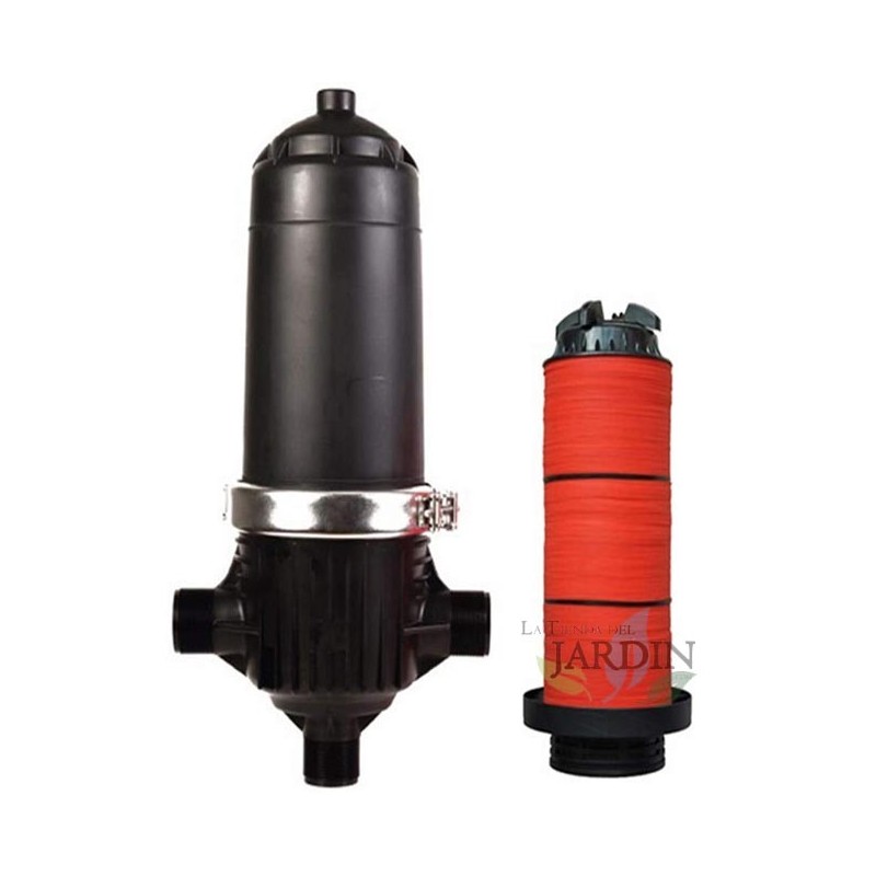 Filtro de Riego Agricola 3'' Discos Anillas con abrazadera metálica. Ideal para instalaciones de riego profesionales, 50m3/h Filtro de Riego Agricola 3'' Discos Anillas con abrazadera metálica. Ideal para instalaciones de riego profesionales, 50m3/h