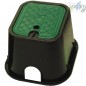 Arqueta de Riego Estándar Pequeña 27x24x18 cm, ideal para instalaciones de riego Arqueta de Riego Estándar Pequeña 27x24x18 cm, ideal para instalaciones de riego