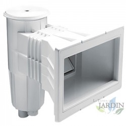 Skimmer 15 liters white concrete pool
