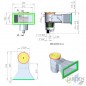 Skimmer 15 liters white concrete pool