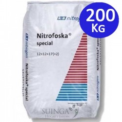 Engrais Spécial 200 Kg Nitrofoska 12+12+17+2, agrumes et jardin recommandés