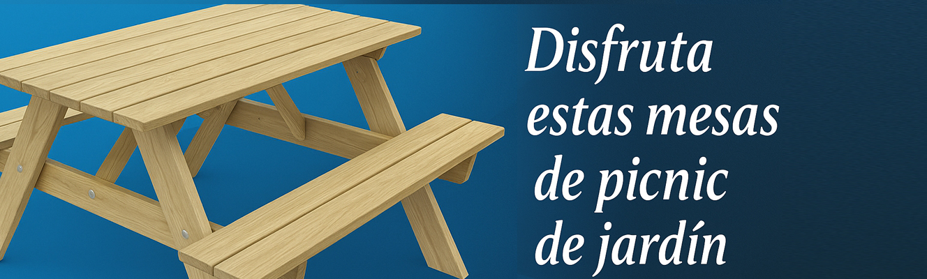 Mesas de picnic